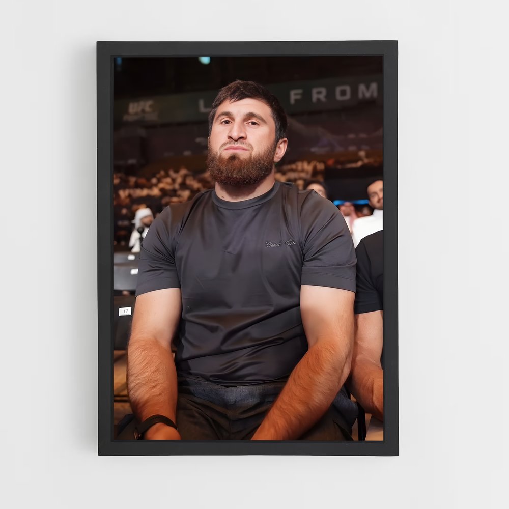 Poster Magomed de ankalaev – affiche MMA (vue 2)